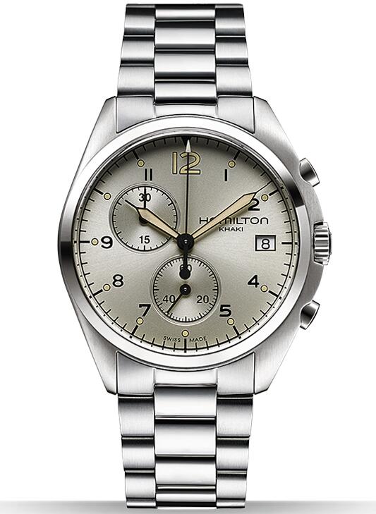 Hamilton Khaki Pilot Pioneer Chrono Quartz H76512155 replica watch
